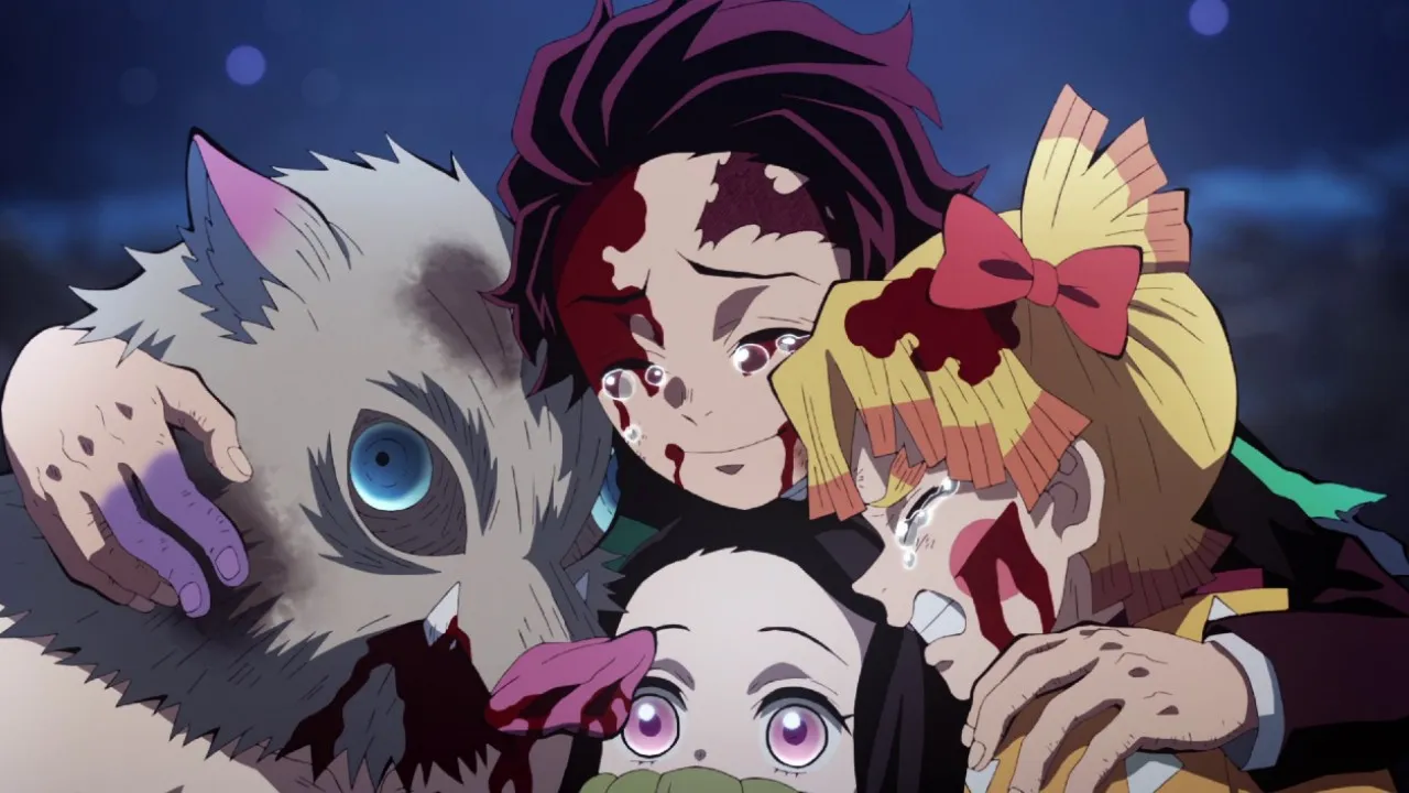 Formato que muestra el capitulo 11 de kimetsu yo yaiba